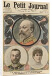 Death of King Edward VII, King George V and Queen Mary by French School