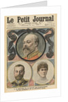 Death of King Edward VII, King George V and Queen Mary by French School