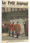 Funeral of King Edward VII in St. George's chapel at Windsor by French School