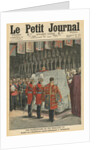 Funeral of King Edward VII in St. George's chapel at Windsor by French School