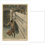 On the brink of suicide by French School