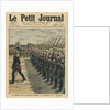 Marines on parade at the review of the 14th July by French School