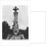 Monument to Leon Gambetta, central group, cour Napoleon, Louvre, 1888 by Jean Paul Aube