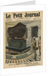 The Japanese General Count Maresuke Nogi before the tomb of Emperor Napoleon Bonaparte at Les Invalides, Paris by French School