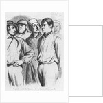 The arrogant squad of hired applauders and ticket sellers by French School