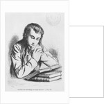 Daniel d'Arthez at the Bibliotheque Sainte-Genevieve by French School