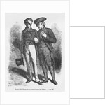 Lucien de Rubempre and Carlos Herrera by French School