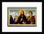 The Braque Family Triptych, St. John the Baptist, Christ the Redeemer between the Virgin and St. John the Evangelist, St. Mary Magdalene, c.1551 by Rogier van der Weyden