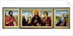 The Braque Family Triptych, St. John the Baptist, Christ the Redeemer between the Virgin and St. John the Evangelist, St. Mary Magdalene, c.1551 by Rogier van der Weyden