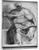 The Prophet Joel, after Michelangelo Buonarroti by Peter Paul Rubens