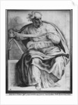 The Prophet Joel, after Michelangelo Buonarroti by Peter Paul Rubens