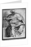 The Prophet Joel, after Michelangelo Buonarroti by Peter Paul Rubens