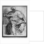 The Prophet Joel, after Michelangelo Buonarroti by Peter Paul Rubens