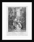 The Family, engraved by Pierre Aveline by Jean Antoine (after) Watteau