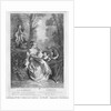 The Family, engraved by Pierre Aveline by Jean Antoine (after) Watteau