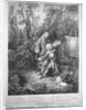 Jean Antoine Watteau and his friend Monsieur de Julienne, engraved by Nicolas Henri Tardieu by Jean Antoine (after) Watteau