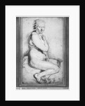 Young nude woman, seated, turned to the right by Peter Paul Rubens