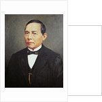 Portrait of Benito Juarez, 19th century by Mexican School