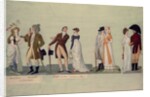 Fol.50 Merveilleuse...Incroyable promenading by P. A. & Lesueur J.B. Lesueur
