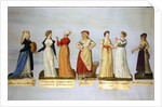 Dresses and costumes in vogue during the French Revolution by P. A. & Lesueur J.B. (1750-1850) Lesueur