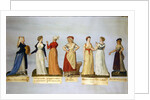 Dresses and costumes in vogue during the French Revolution by P. A. & Lesueur J.B. (1750-1850) Lesueur