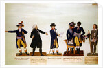 Deputies of the National Convention, Mirabeau and Deputy Granet. c.1794-5 by P. A. & Lesueur J.B. (1750-1850) Lesueur