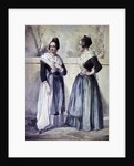 Inhabitants of Arles during the time of Daudet and Bizet by Jean Joseph Bonaventure Laurens