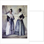 Inhabitants of Arles during the time of Daudet and Bizet by Jean Joseph Bonaventure Laurens