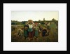 Calling in the Gleaners, 1859 by Jules Breton
