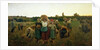 Calling in the Gleaners, 1859 by Jules Breton
