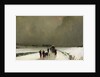 The Stragglers, Snow Effect, 1870 by Augustin Pierre Chenu