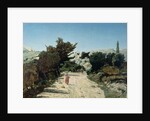 Route de la Gineste, near Marseilles, 1859 by Paul Camille Guigou