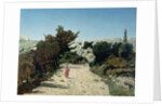 Route de la Gineste, near Marseilles, 1859 by Paul Camille Guigou