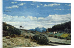 Landscape in Provence, 1860 by Paul Camille Guigou