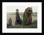 The Widow or The Fisherman's Family by Evariste Vital Luminais
