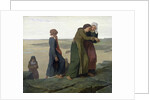 The Widow or The Fisherman's Family by Evariste Vital Luminais
