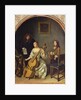 The Bass Viol Lesson by Caspar Netscher