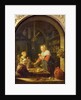 The Village Grocer, 1647 by Gerrit or Gerard Dou