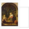 The Village Grocer, 1647 by Gerrit or Gerard Dou