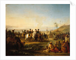 General Bonaparte visiting the fountains of Moses, near Sinai, 28 December 1798 by Jean-Simon Berthelemy