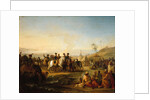General Bonaparte visiting the fountains of Moses, near Sinai, 28 December 1798 by Jean-Simon Berthelemy