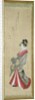 Portrait of a young courtesan by Japanese School