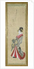Portrait of a young courtesan by Japanese School