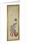 Portrait of a young courtesan by Japanese School