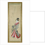 Portrait of a young courtesan by Japanese School