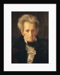 Portrait of Andrew Jackson by George Peter Alexander Healy