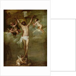 Christ attended by angels holding chalices by Peter Paul Rubens