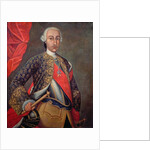 Charles III in armour and wearing the Order of the Golden Fleece by Spanish School