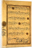 MS B-623 fol.2a Page from the Life of Al-Nasir Muhammad, Ninth Mamluk Sultan of Egypt by School Egyptian