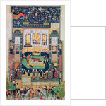 The Death of Shirin, illustration to 'Khosro and Shirin' by Elias Nezami, 1504 by Persian School